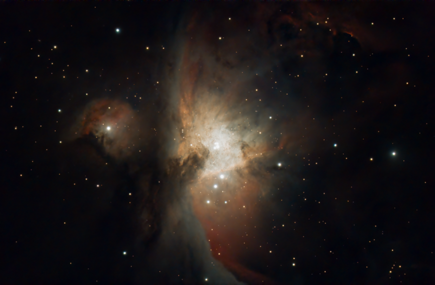 M42, la grande Nébuleuse d’Orion